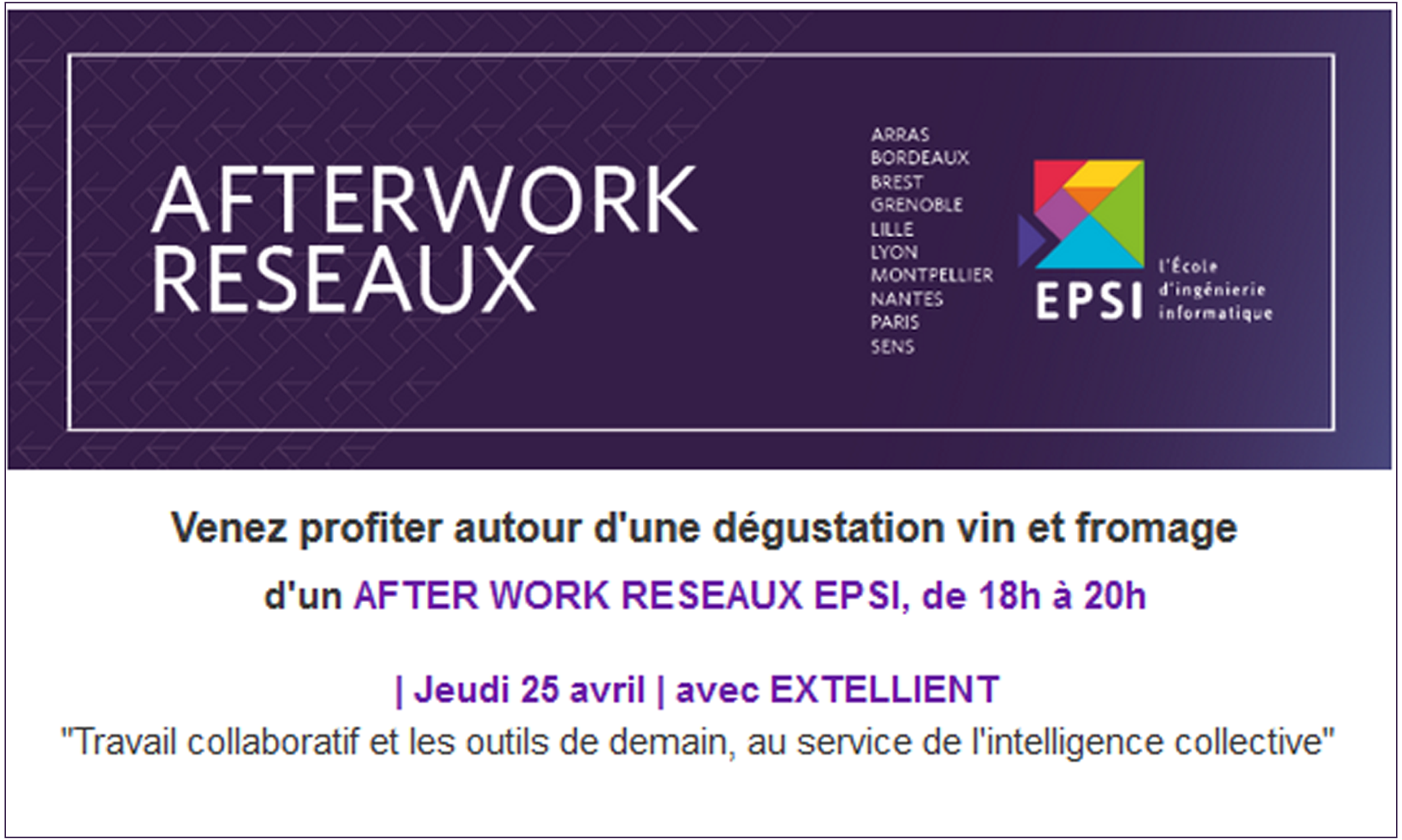 Afterwork Réseaux EPSI